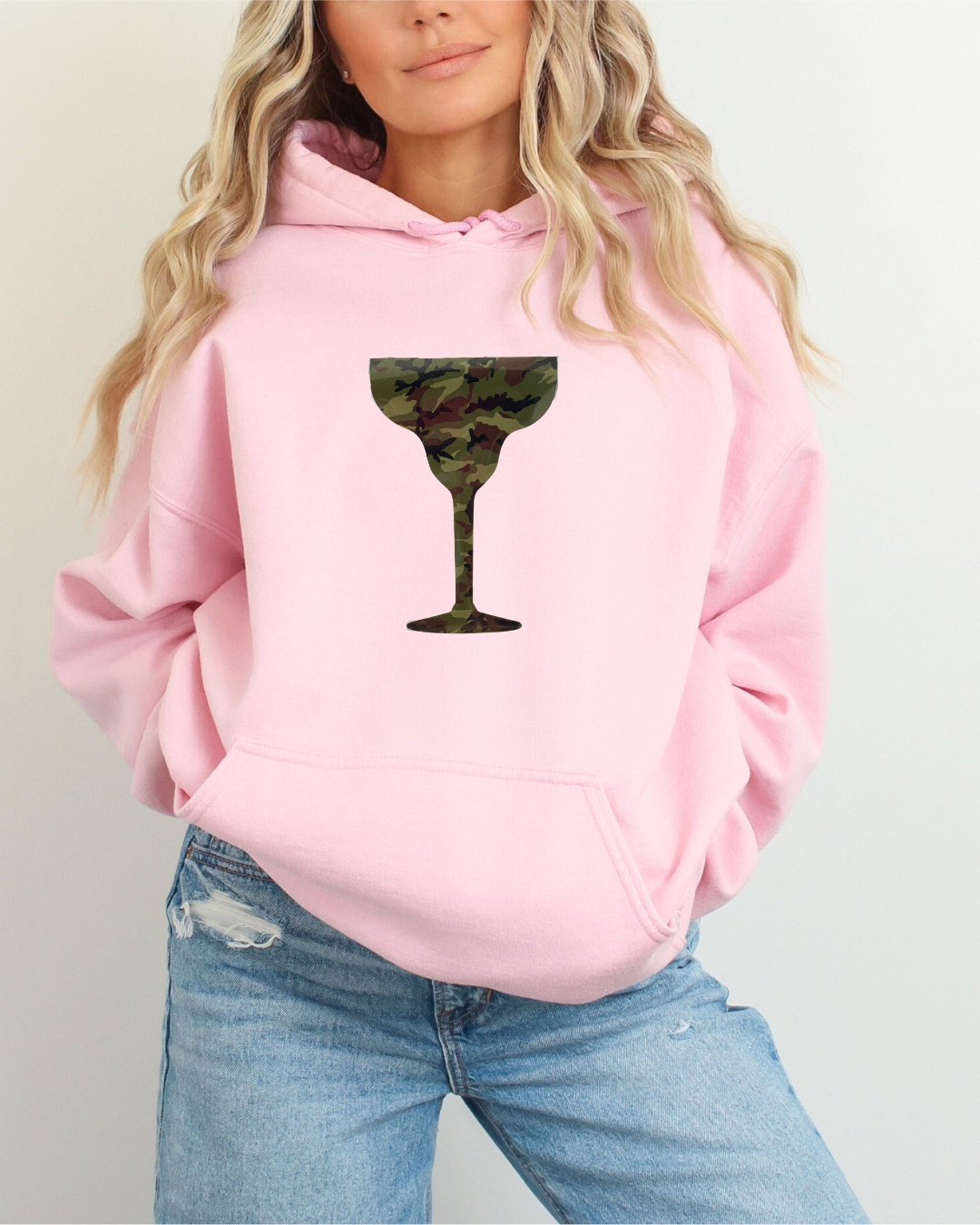 Camo Cocktails Glow Up Hoodie