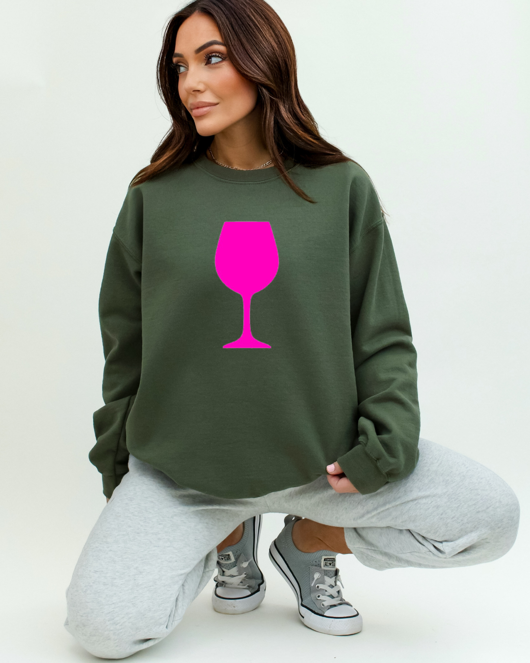 Camo Cocktails Glow Up Sweatshirt