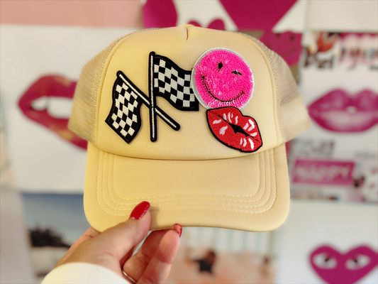 Checkered Flag Hat