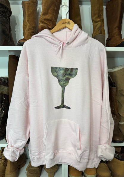 Camo Cocktails Glow Up Hoodie