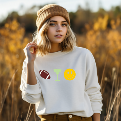 Football Happy Sweatshirt