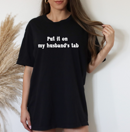 My Husband's Tab Tee